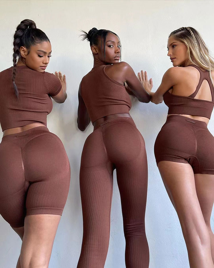 GYM Brown Sport Sets