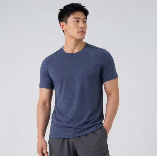 Seamless Lightweight Functional Wicking Men's T-shirt Seamless Lightweight Functional Wicking Men's T-shirt